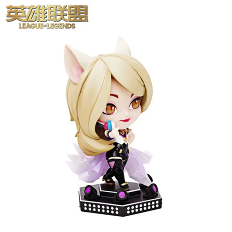 Лига Легенд Ahri K/da девять хвостовых Лис Аниме игры периферийная модель ручной