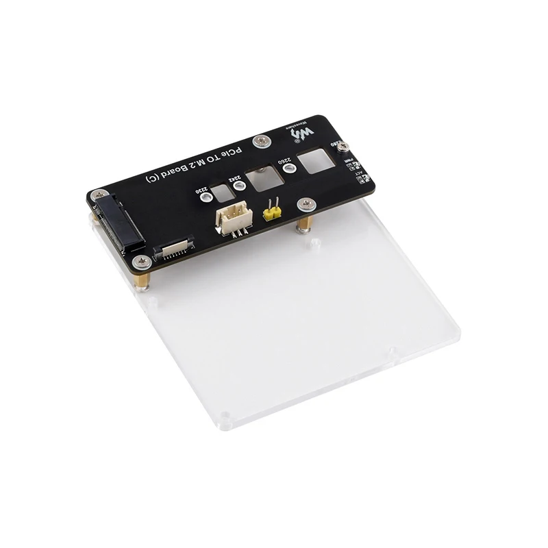 Плата PCIe-M.2 (C) Высокоскоростное чтение и запись для Raspberry Pi 5 2280/2260/2242/2230 SSD с