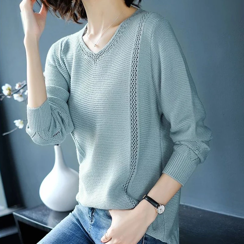 Тонкий Пуловер Женский Купить