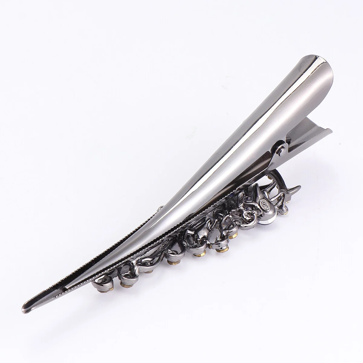 

Silver Decor Fancy Elegant Headdress Bang Barrette Delicate Hair Accessories Miss