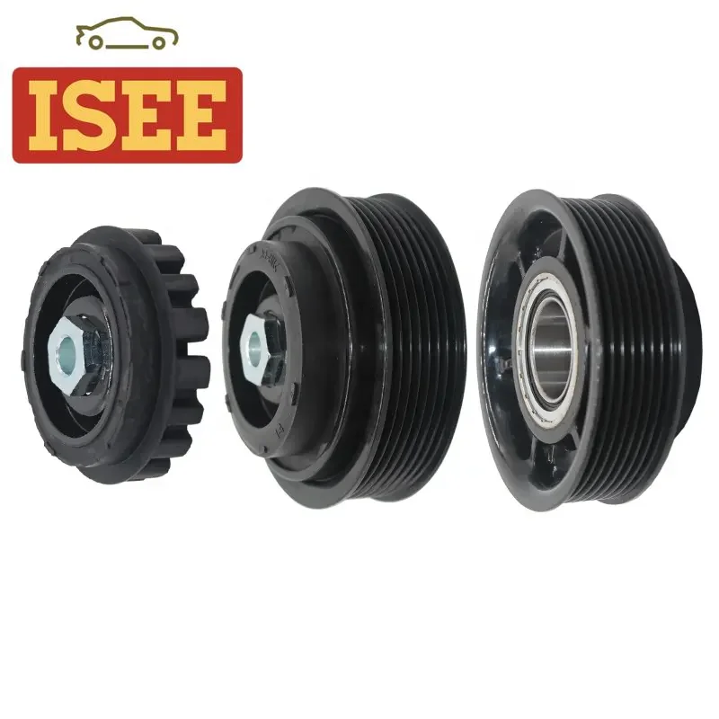 Высококачественная муфта компрессора для автозапчастей кондиционера m.benz 7pk 115 мм