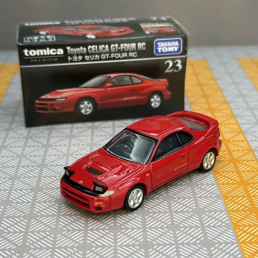 Фото Коллекционная модель автомобиля Tomica Premium Series TP23 Toyota Original Takara Tomy Celica GT-Four RC Transport Team из сплава №3
