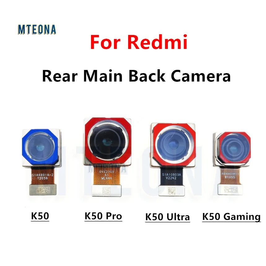 Original Best Big Rear Main Back Camera Module For Xiaomi Redmi K50 Pro Ultra Gaming Backview Camera Phone Flex Cable