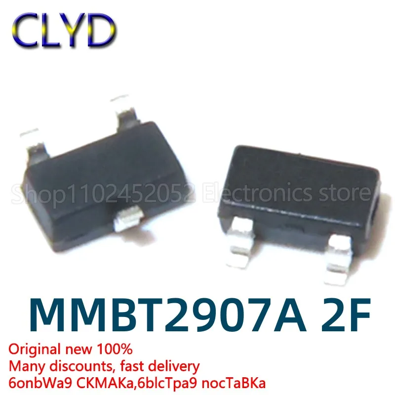 

3000 шт./партия, новый и оригинальный Триод MMBT2907A 2F PMBT2907A W2F T2F SOT-23 SMT (3K)