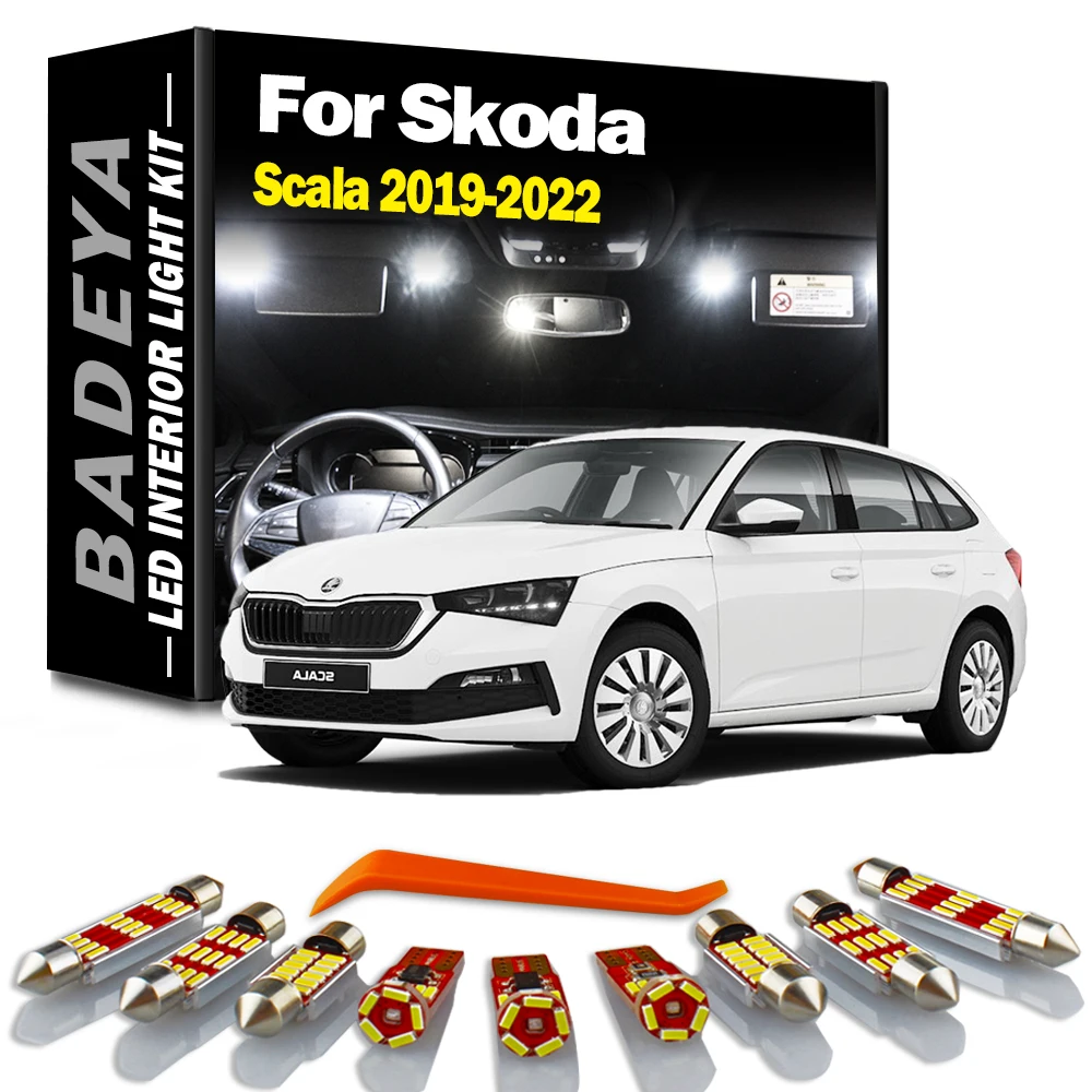 11 шт. автомобильный светодиодный внутренний купольный перчаточный ящик лампа