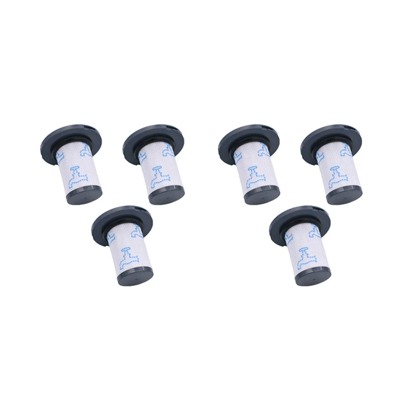 

6Pcs Washable Filter For Rowenta ZR009007 And Tefal X-Force Flex 14.60 11.6 Rod Vacuum Cleaners Parts Accessories