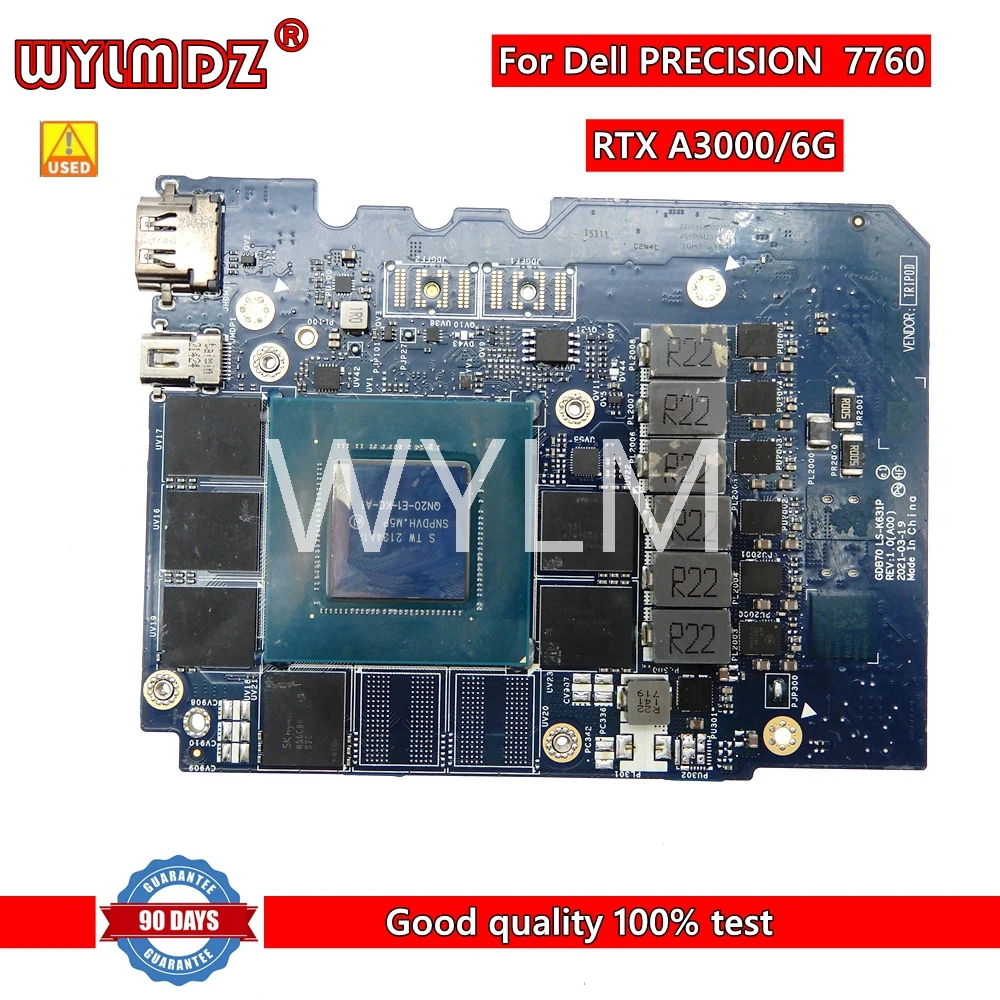 Б/у RTX A3000/6G Фотографическая