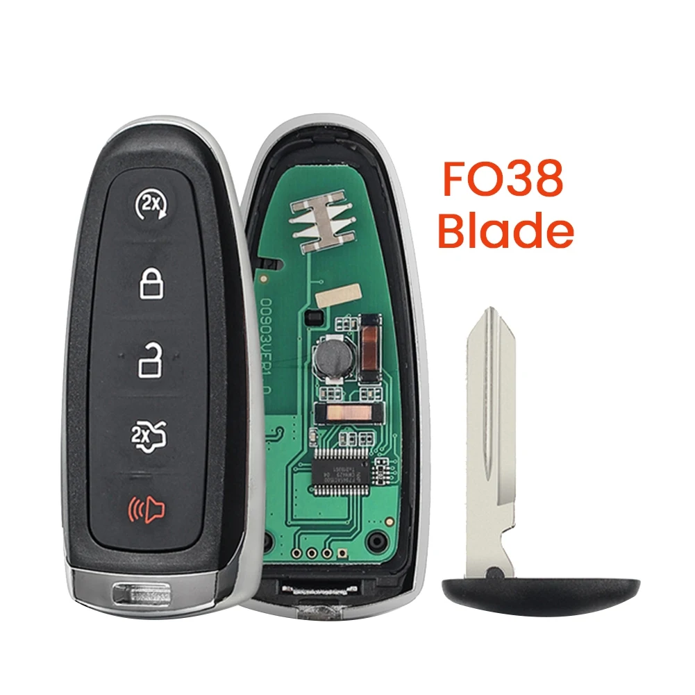 Автомобильный умный дистанционный ключ Prox для Ford Explorer Focus Edge Flex C-Max Taurus 11-19 ID46 PCF7953