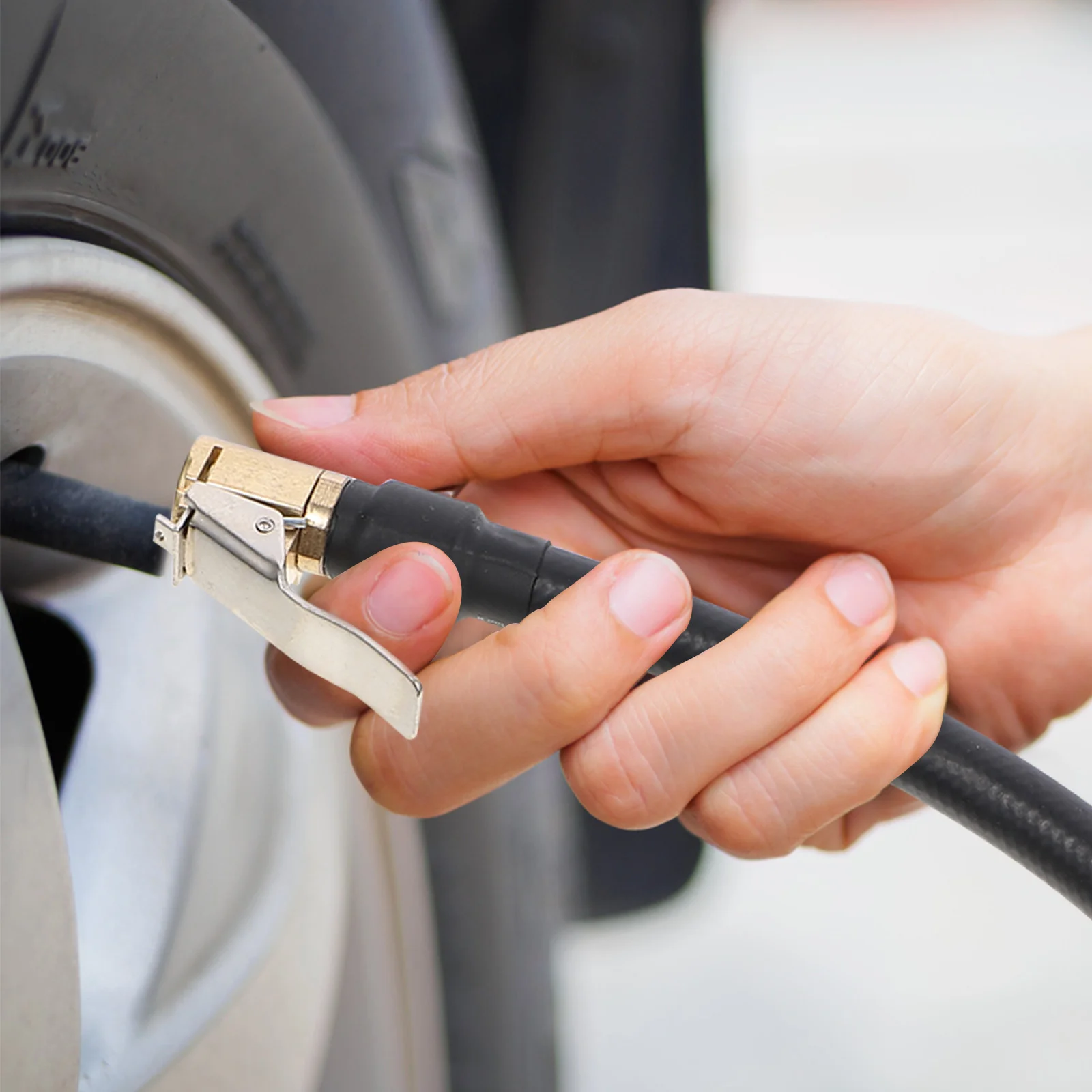 

2 Pcs Inflator Extension Hoses Car Inflator Extension Pipes Tire Inflator Hoses