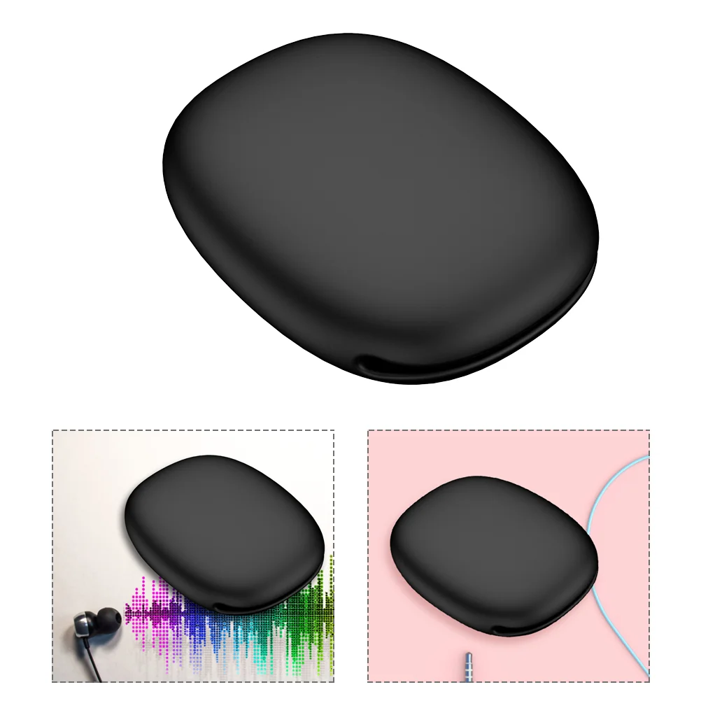 

2Pcs Household Earphone Cases Silicone Earbud Cases Multi-function Cable Cases Cable Accessory