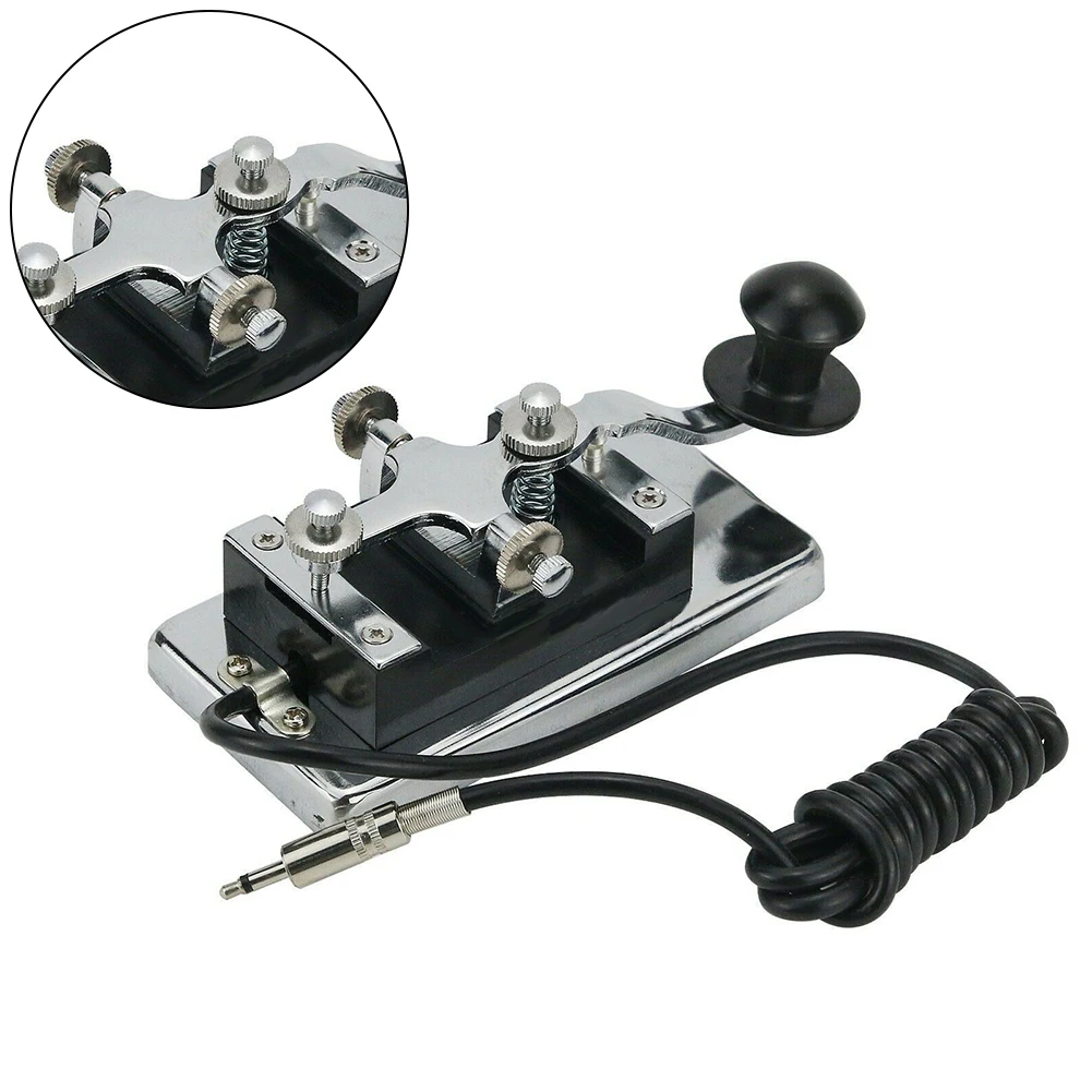

Morse Wrench Wrench Set 145x67x63mm CW Key Manual Morse Key Morse Practice Telegraph Key Factory 2022 Brand New