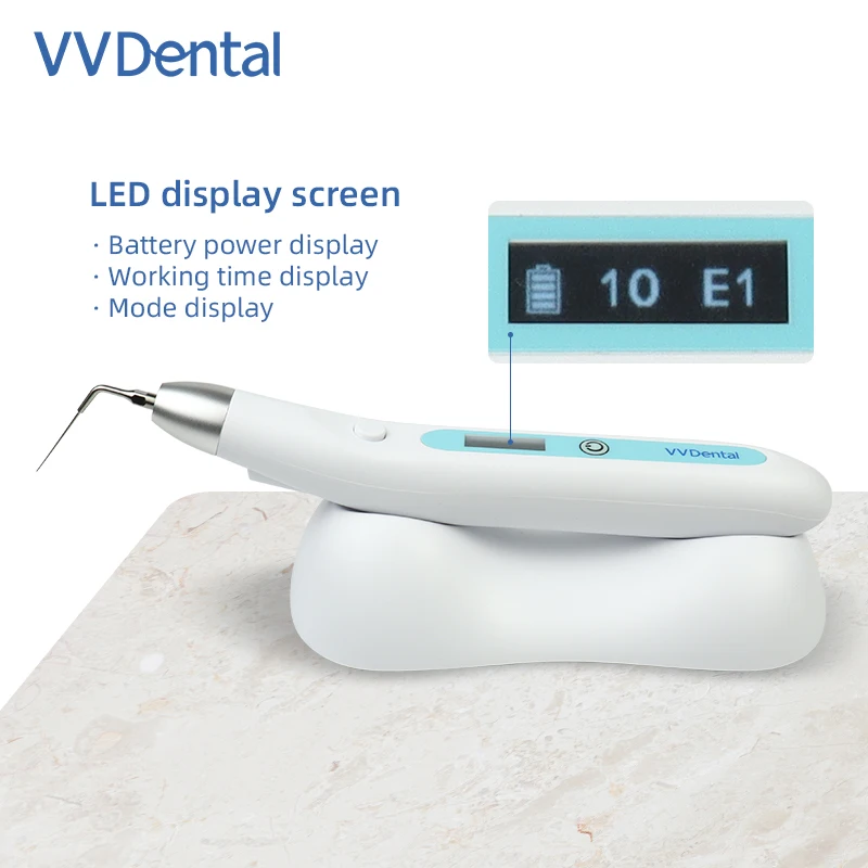 VVDental Sonic Endo Irrigator Activator: Стоматологический ирригатор с LED-подсветкой для тщательной гигиены полости рта и очистки корневых каналов, эндодонтический инструмент (art.: 3920da2a97384) - 3920da2a97384