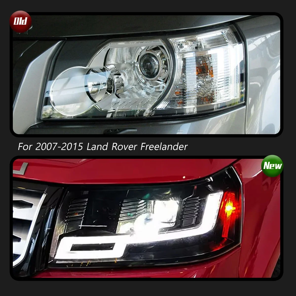 TYPY новые светодиодные автомобильные фары для Land Rover Freelander 2 2007-2015 сигналы