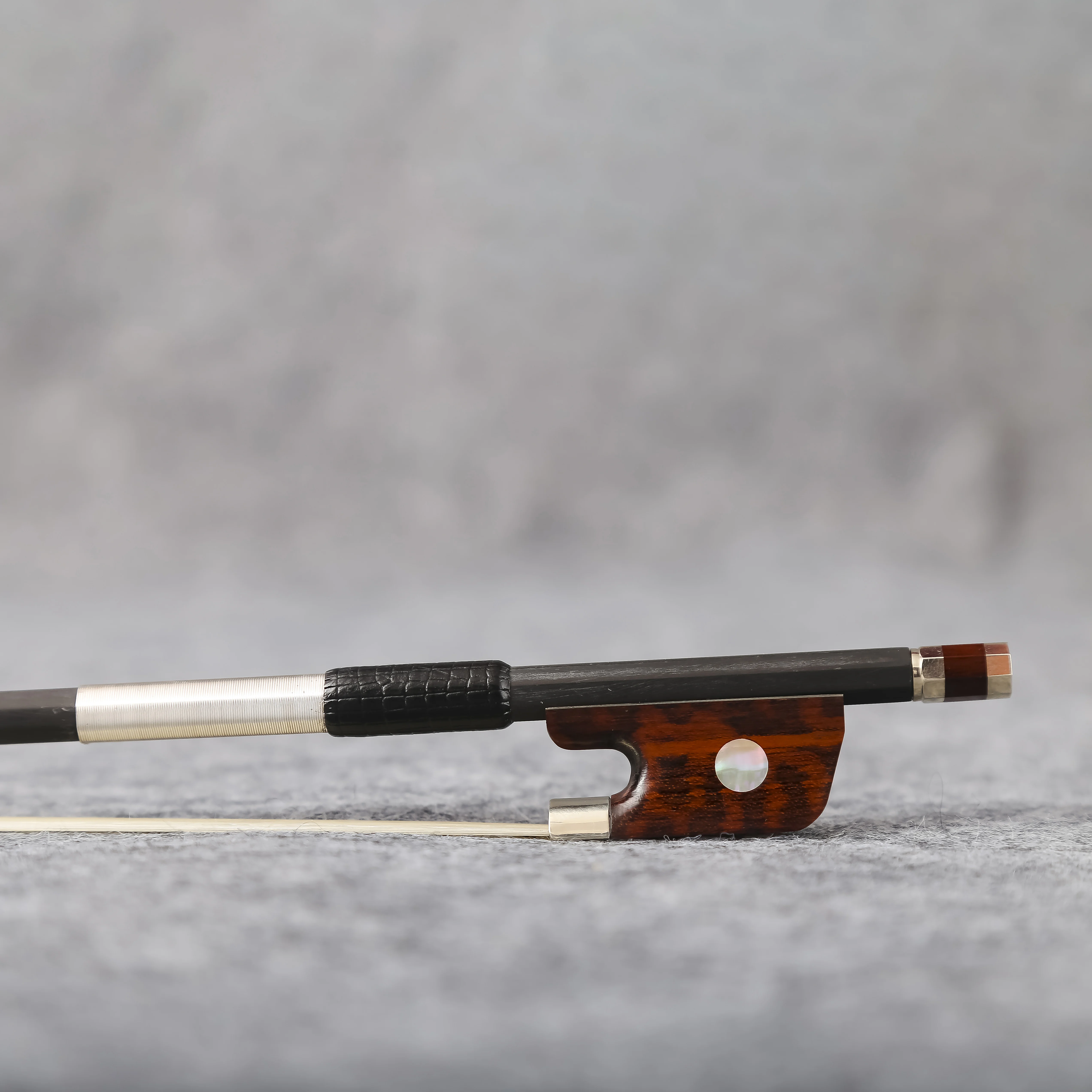 Детали для скрипки из углеродного волокна с жемчугом и одним глазом 4/4 черного