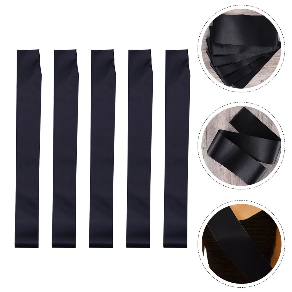 

Sash Sashes Party Satin Graduation Prom Blank Diygrad Pageant Sublimation Plain Empty Birthday Beauty Congrats Favors Graduate