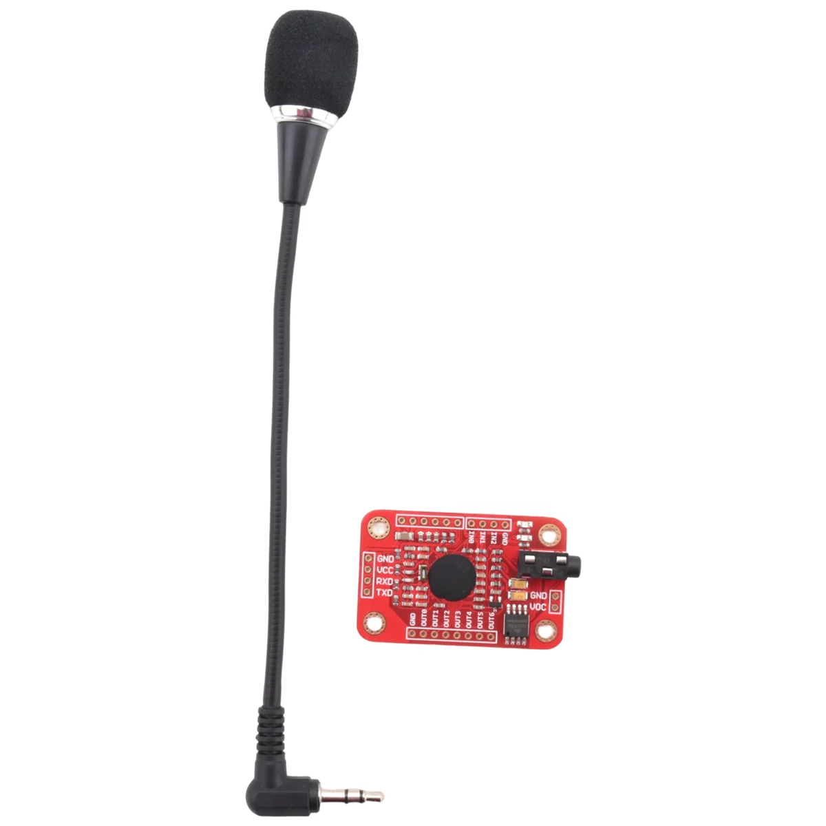 

Voice Recognition Module V3 Speed Recognition Compatible with Ard for Arduino Support 80 Kinds of Voice Sound Board