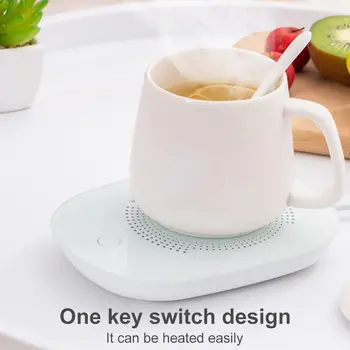Coffee Mug Cup Warmer for Office Home Desk Use Keep Temperature Electric Powered Cup Warmer Heater Pad Cocoa Coffee Tea Heater