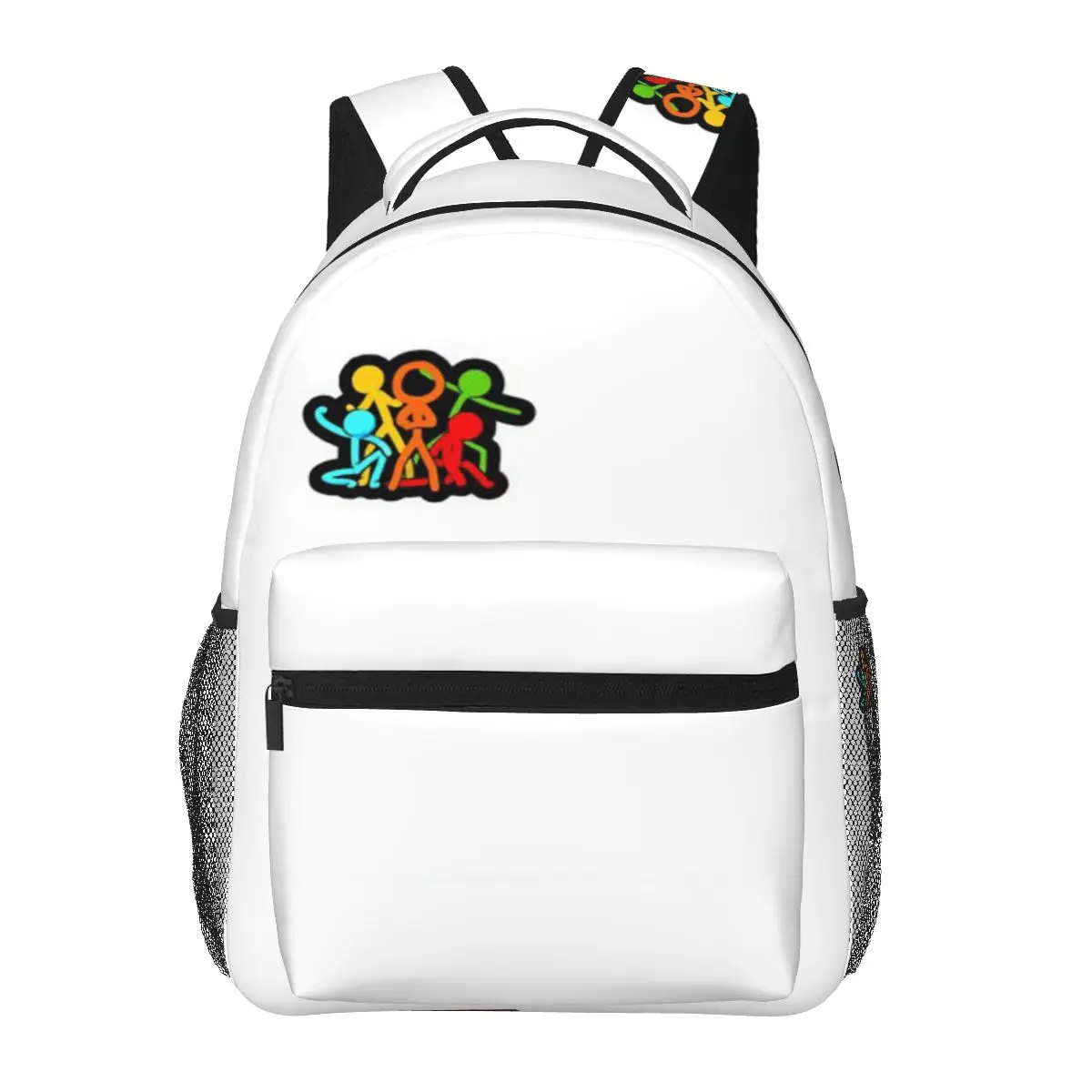 Милые дизайнерские наклейки Alan Becker Fuuny повседневный рюкзак One