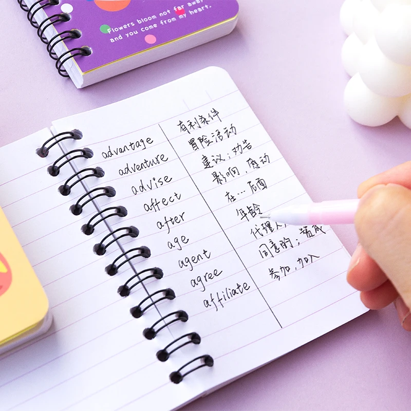 Kawaii Bear ручной декоративный блокнот ежедневное планирование Канцтовары Детский