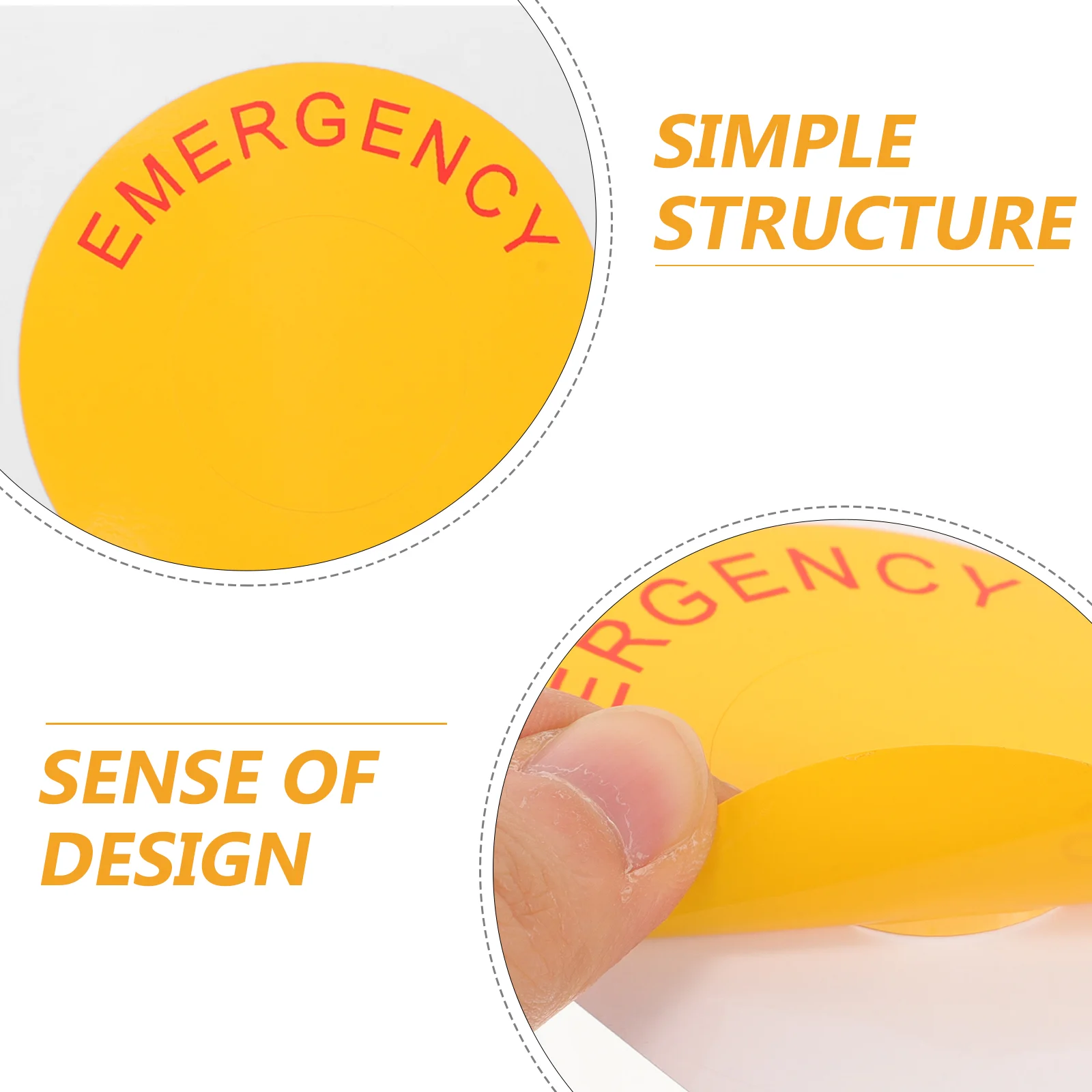 Рисунок 4 - Наклейки для экстренного стоп-сигнала