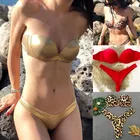 Женский леопардовый купальник без бретелек, пикантный купальник с открытыми плечами и высокой талией, пляжная одежда