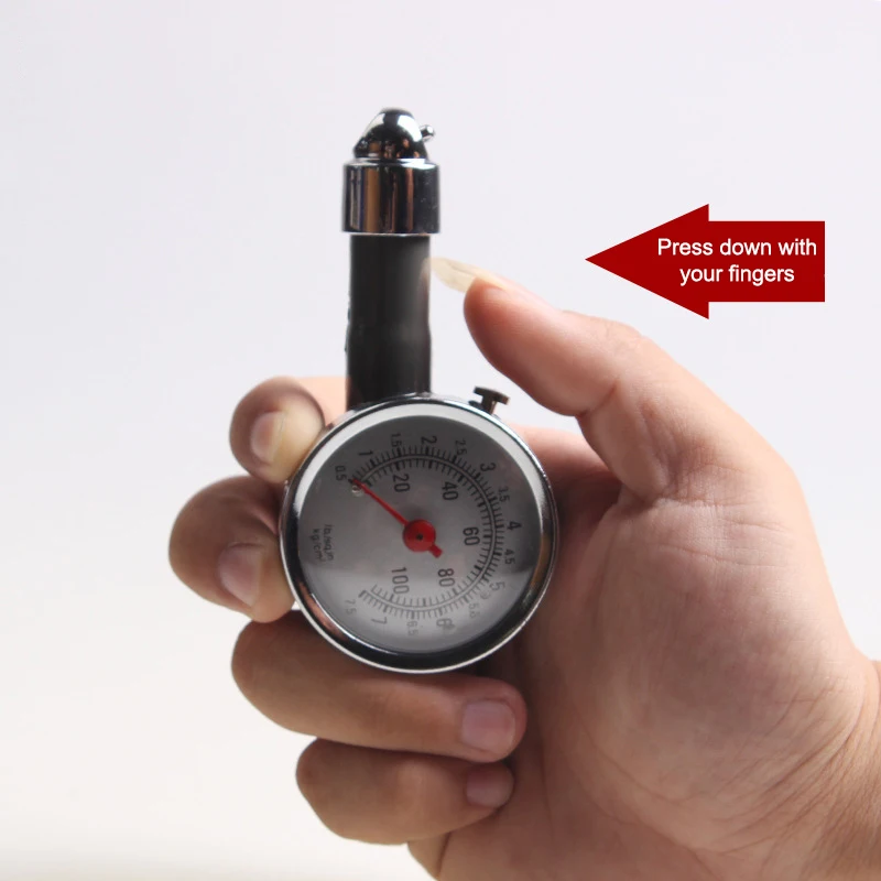 Автоматический манометр для шин металлический грузовик гоночный автомобиль