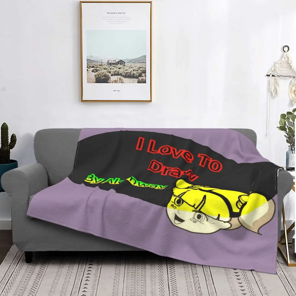 

Just A Girl Who Loves Drawing, 2 mantas, colcha para cama, colcha de muselina A cuadros, manta de verano, colcha de Picnic 150