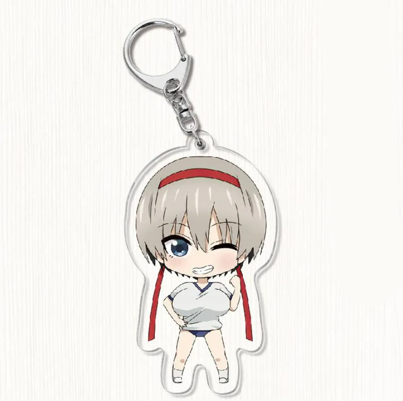 Uzaki-chan Wa Asobitai Uzaki Hana аниме милая акриловая фигурка брелок украшение Коллекционная