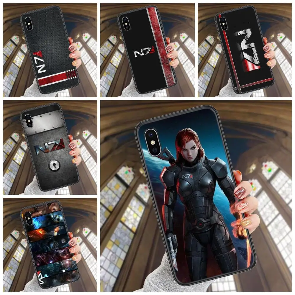 Низкая цена N7 Mass Effect 3 Лучший Мягкий крутой лучший чехол для Samsung Galaxy S10 S10E S20 S21 S22 S30