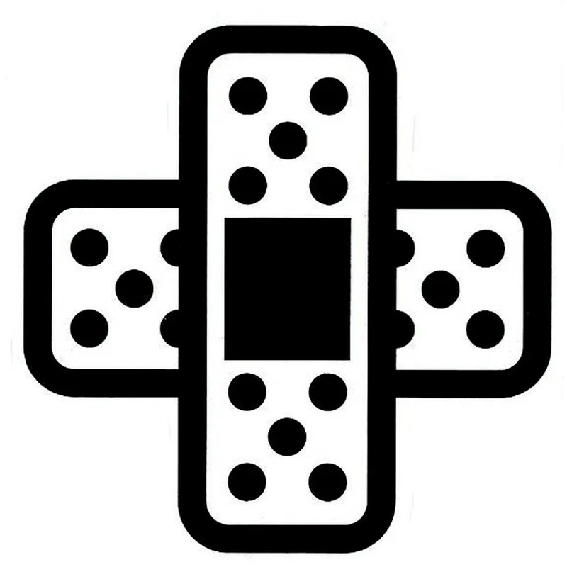 

Fun Band Aid Fashion Decal Car Sticker Vinyl Accessories