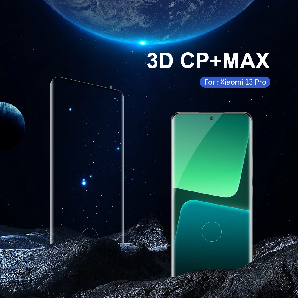 Nillkin for Xiaomi 13 Pro 3D CP+ MAX Full coverage Anti-explosion Tempered Glass Screen Protector 9H