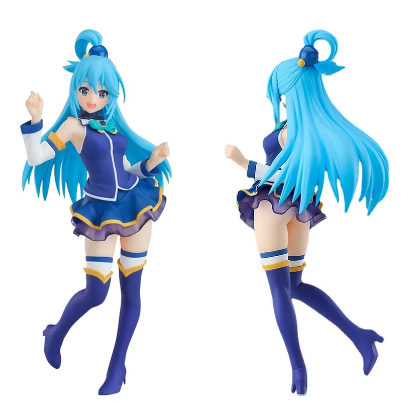 

God's Blessing on This Wonderful World! Genuine Anime Figure Aqua Action Figure Toys for Boys Girls Children Gift Ornaments