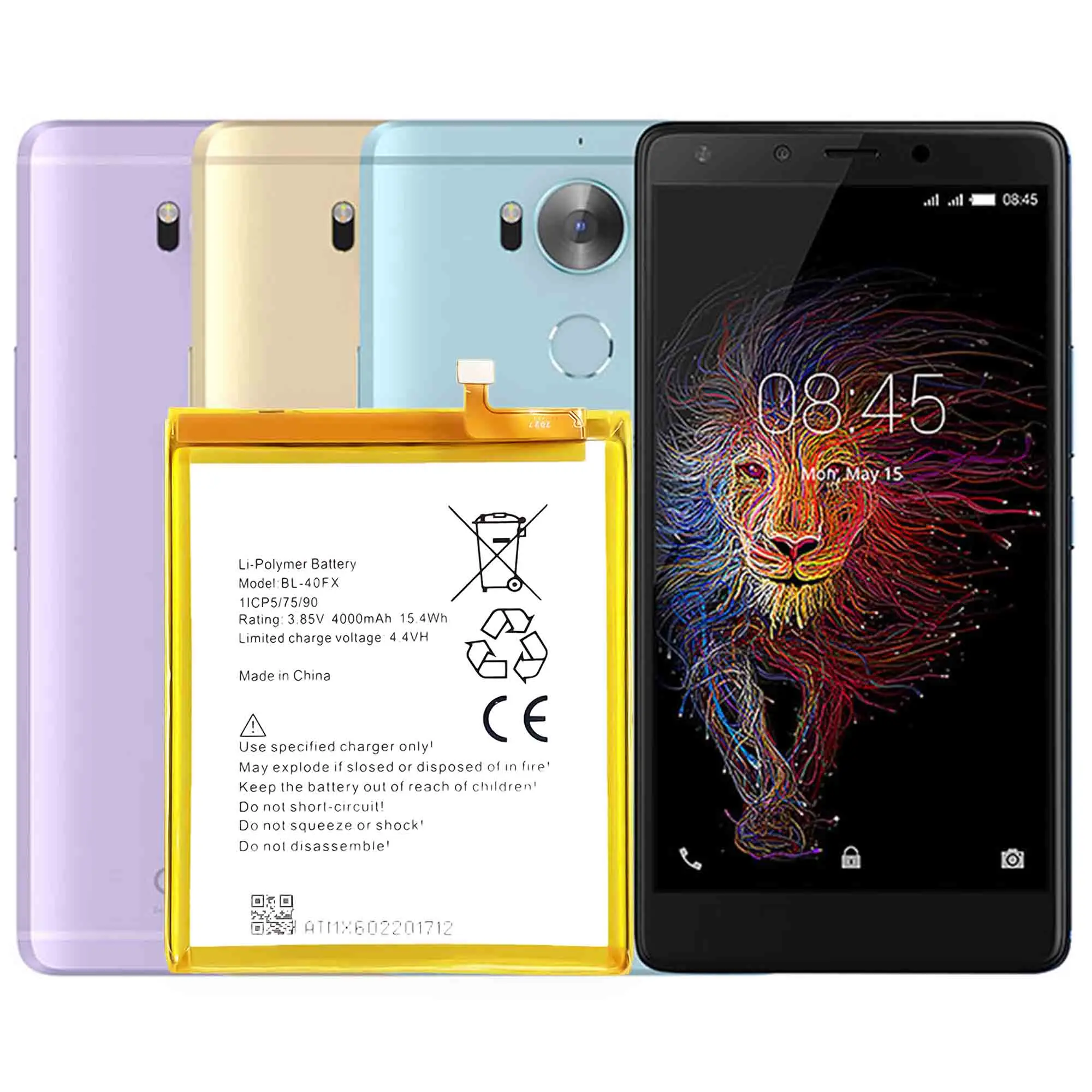 100 new original bl 40fx 4000mah battery for infinix zero 4 plus 4 x602 x574 mobile phone free global shipping