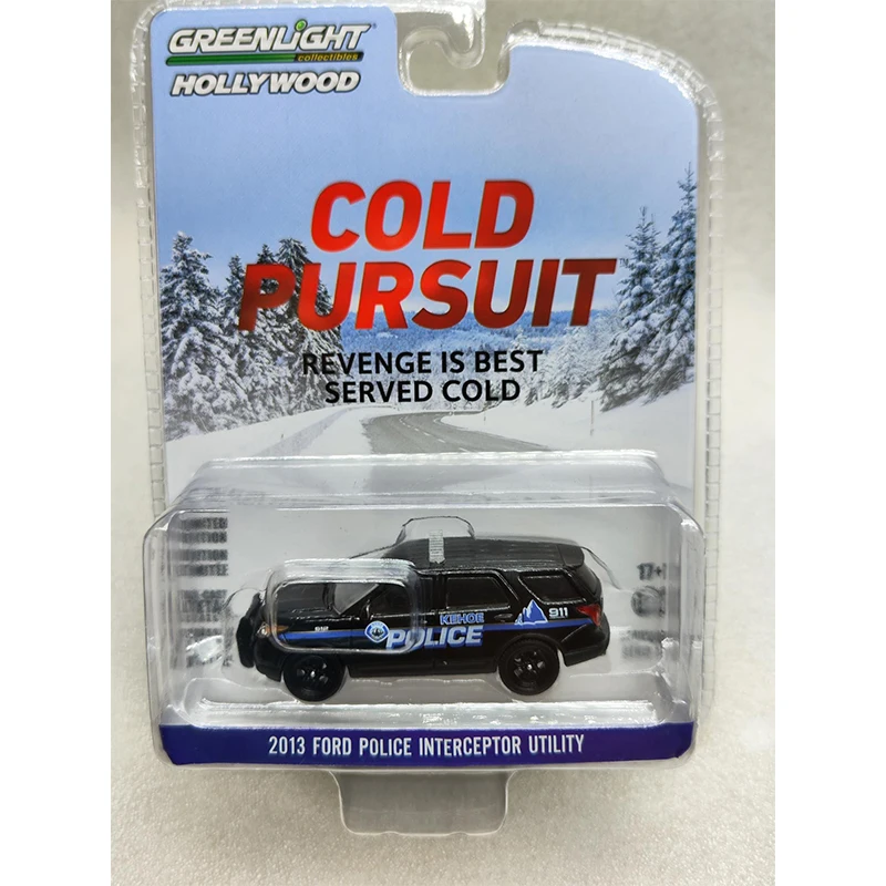 Greenlight 1/64 пропорции новый стиль детектив Ford Mustang голливудская серия литые модели