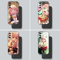 phone case for huawei p30 p40 p10 p20 lite p50 pro psmart z 2019 2020 case cover cute kawayi girl spy x family anya forger anime