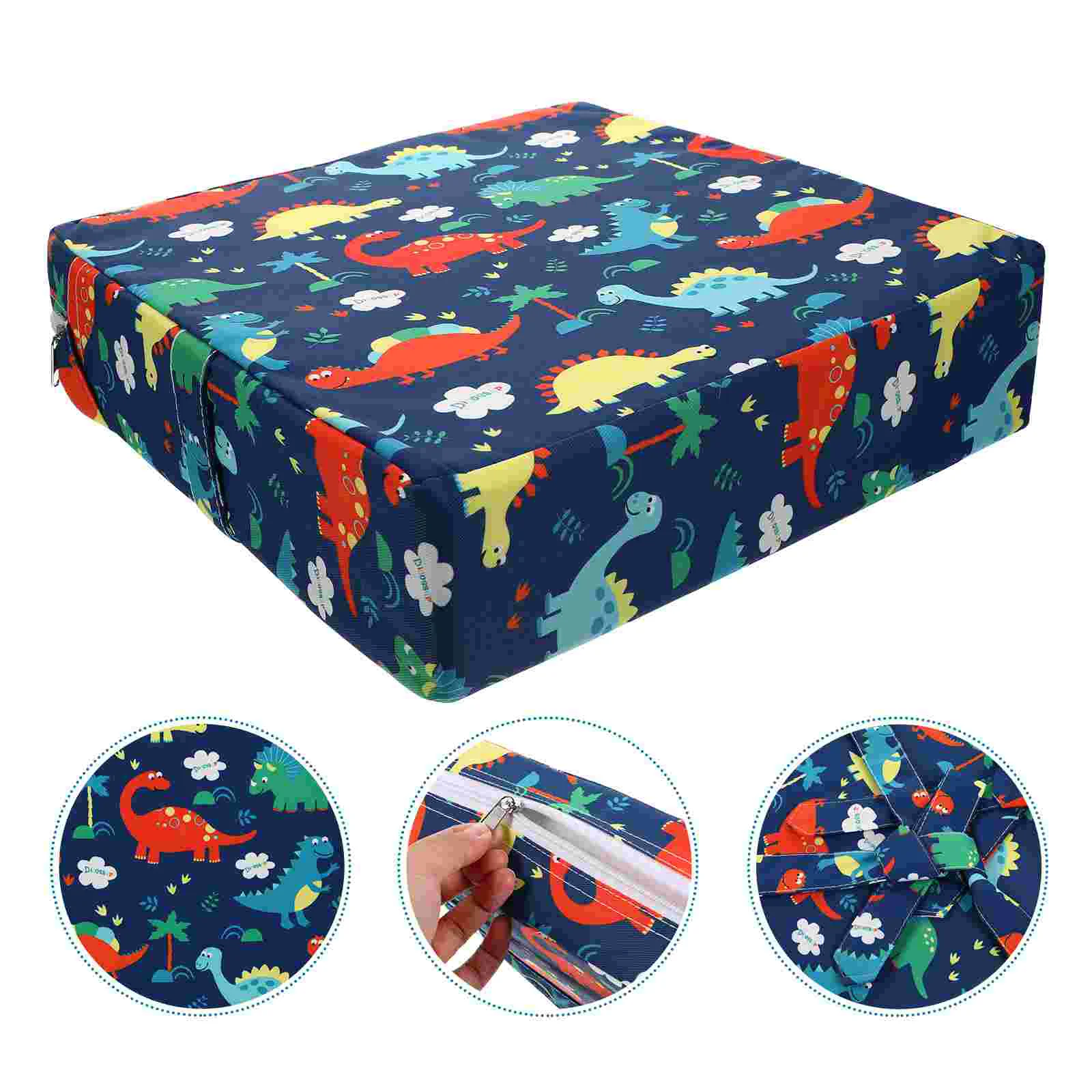 

Toddler Seats, Dining Chair Heightening Cushion, Dismountable Highchair Booster Cushion Pad ( Blue )