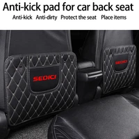 car seat anti kick pad protection pad car decor for fiat sedici leather custom car seat cover set luxury car accessories