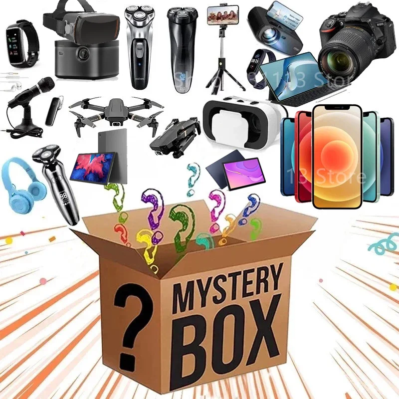 2022 Most Popular New Lucky Mystery Box 100% Surprise High-quality Gift More Precious Item Electronic Products Waiting for You! |