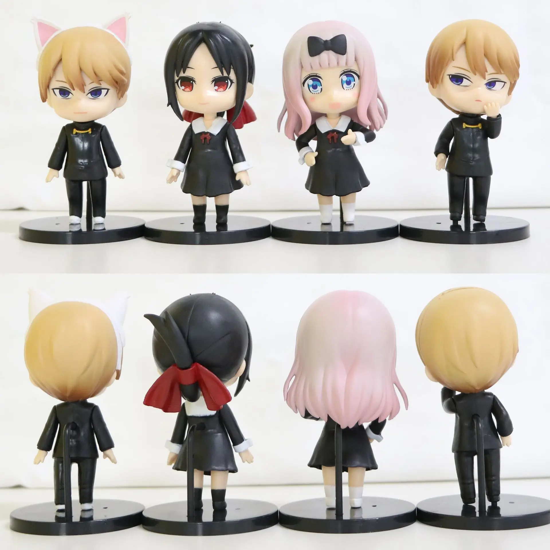 Аниме Kaguya sama Love is War ультра романтические милые кавайные фигурки Chika Miyu 10 см