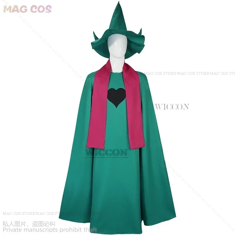 Игра Deltarune Cos Ralsei Spanton косплей фантастическая шляпа искусственная Маскировка