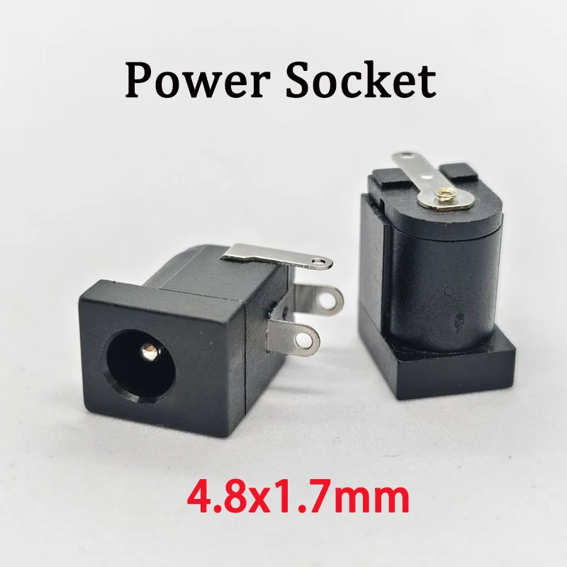 Фото 10/20 шт. Горячая распродажа: Разъемы Jack Socket 5.5x2.5мм, 5.5x2.1мм, 5.5/4.0/4.8x1.7мм, 3.5x1.35мм, 3-контактные, подключаемые №4