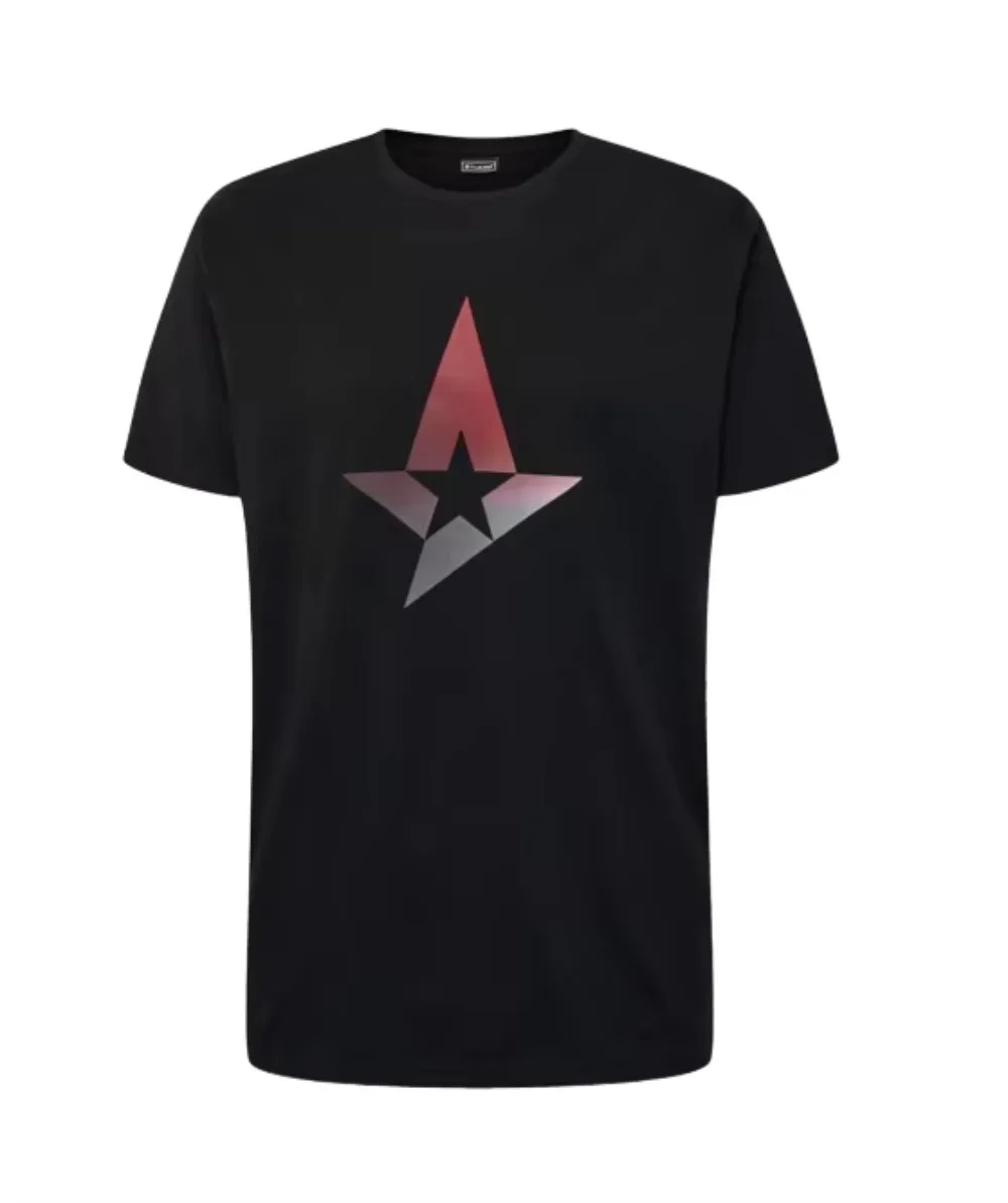 Футболка с короткими рукавами Astralis Big Star черная футболка 3D принтом топы для