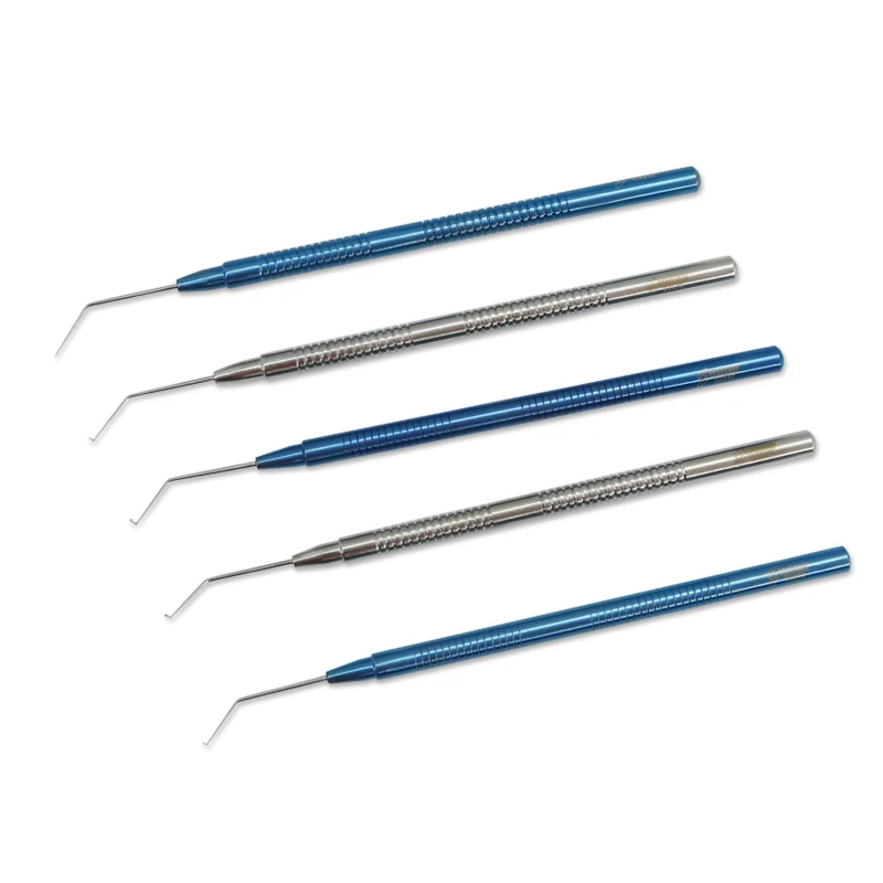 Phaco Chopper Nagahara Seibel Rosen Minardi Quick Claw Cleaver Offset 45 ° Офтальмологические инструменты