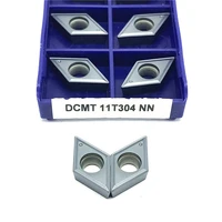 dcmt11t308 dcmt11t304 nn lt10 internal carbide inserts turning tools cnc lathe tools dcmt 11t304 turning inserts cutting tools