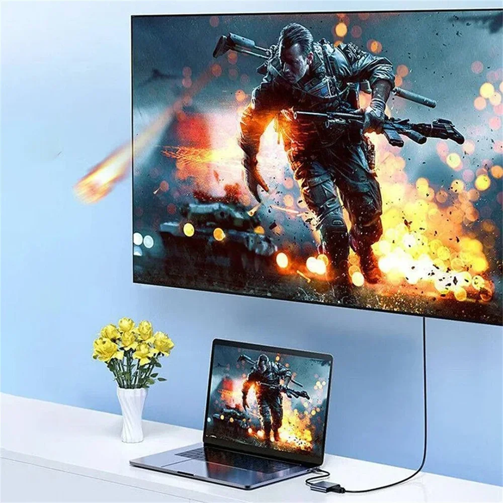 3 в 1 Usb-C Usb-концентратор 4k Usb 3.1 Type-C к 3.0 папа-мама HDMI-совместимый зарядный адаптер