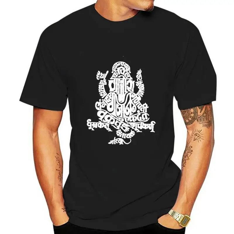 Women Relaxed Shirt Ganesha Yoga Graphic Screen Print on Soft &amp Comfy Casual shirt for women men t