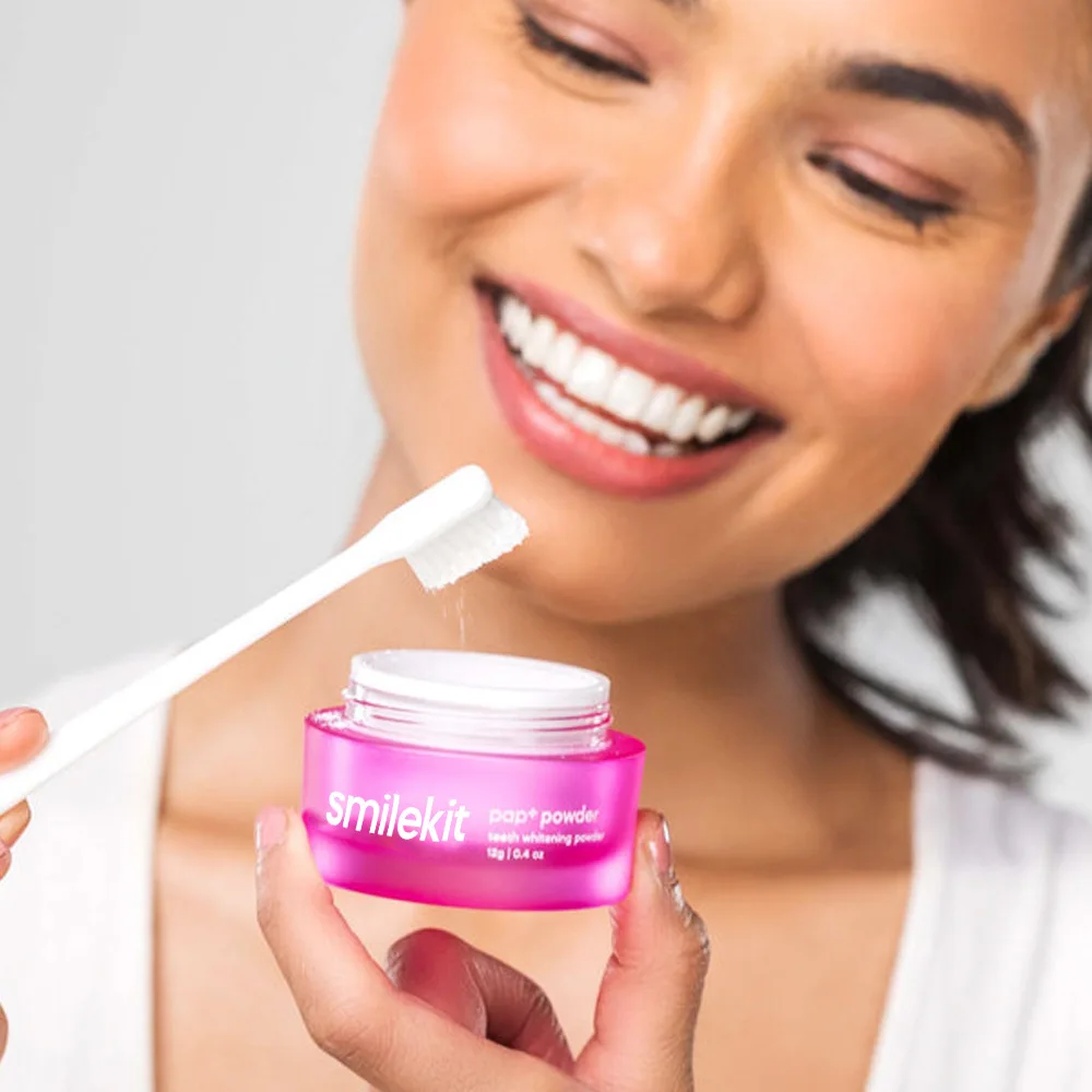 

Smilekit PAP Refreshing Tooth Powder Brightening Teeth Oral Cleaning Tooth Whitening Powder Dental Tooth Whitening Products