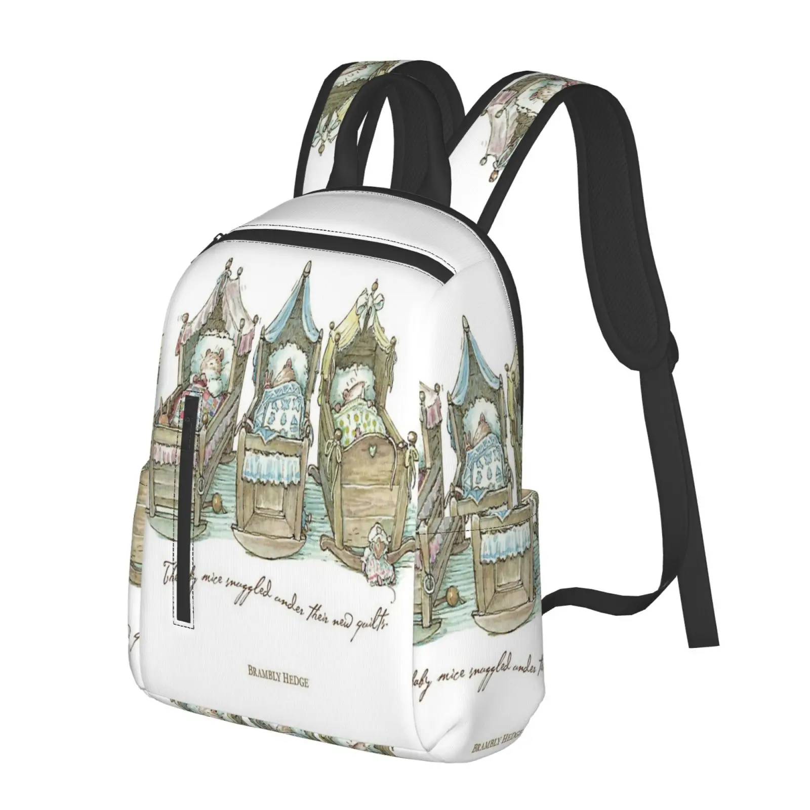 

Рюкзак Brambly для младенцев с изображением малышей и мышей, мужская сумка, Ita Bag, кросс-боди, школьный ранец на плечо