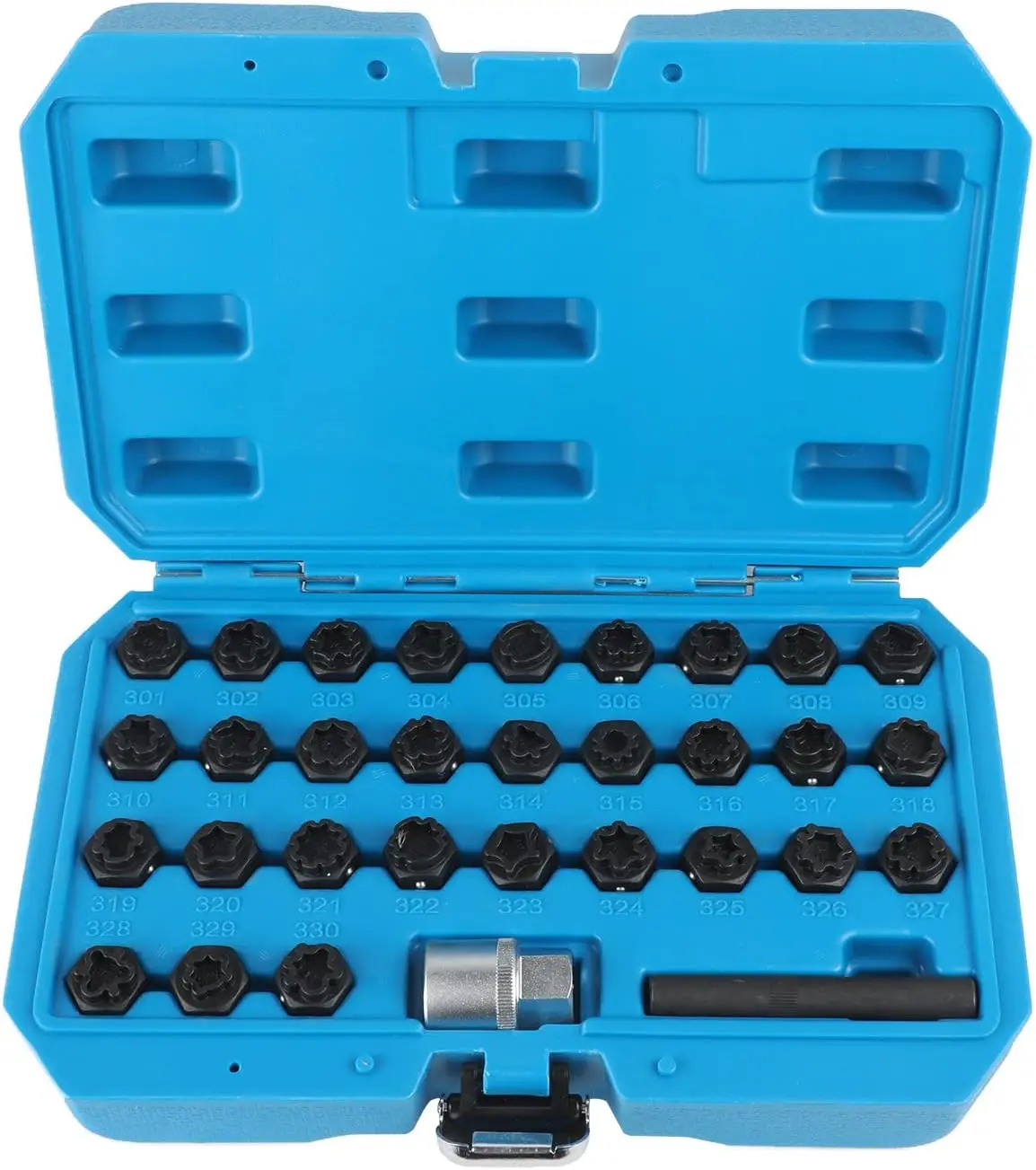 

PCS Wheel Lock Removal Kit Compatible with Mercedes Benz, Wheel Lock Key Set Wheel Lock Lug Nut Removal Kit for Removing and Loc