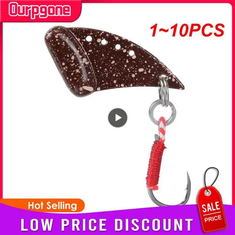 

1~10PCS Spinner Lure Metal Spoon Hard Bait With Sharp Hook Pesca Vib Spoonbait Tackles Jigging Wobblers Fishing Spinners Spoon